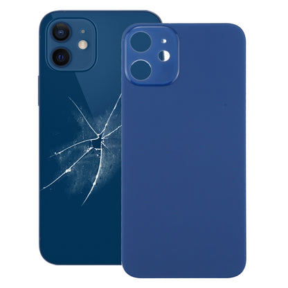Couvercle de batterie arrière à grand trou de caméra de remplacement facile pour iPhone 12