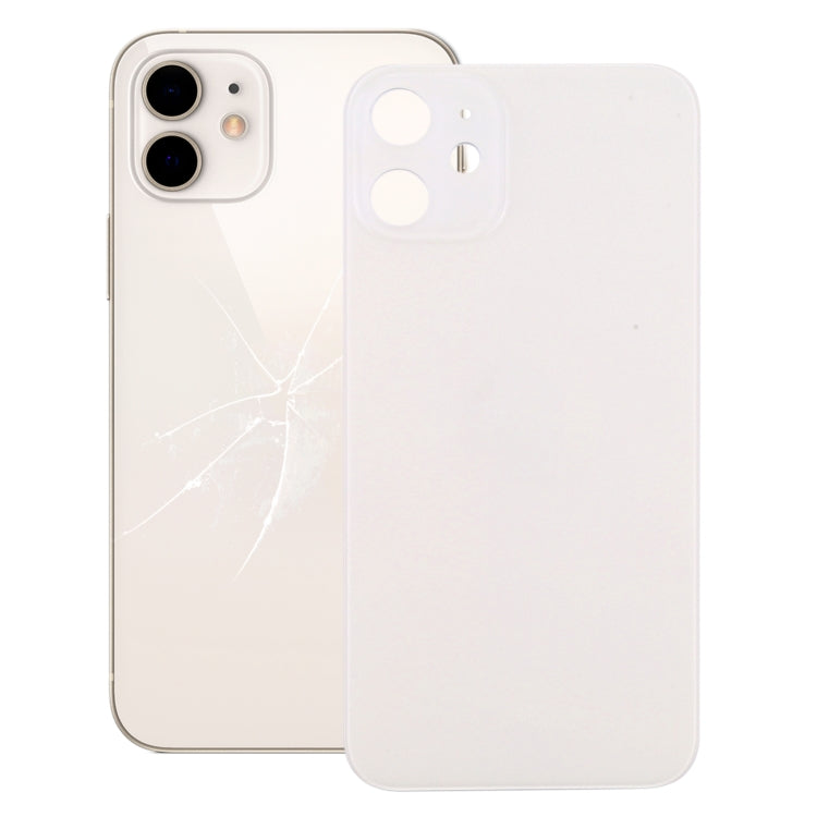 Couvercle de batterie arrière à grand trou de caméra de remplacement facile pour iPhone 12