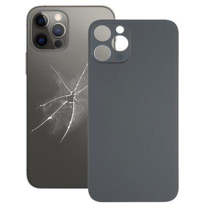 Couvercle de batterie arrière à grand trou de caméra de remplacement facile pour iPhone 12 Pro