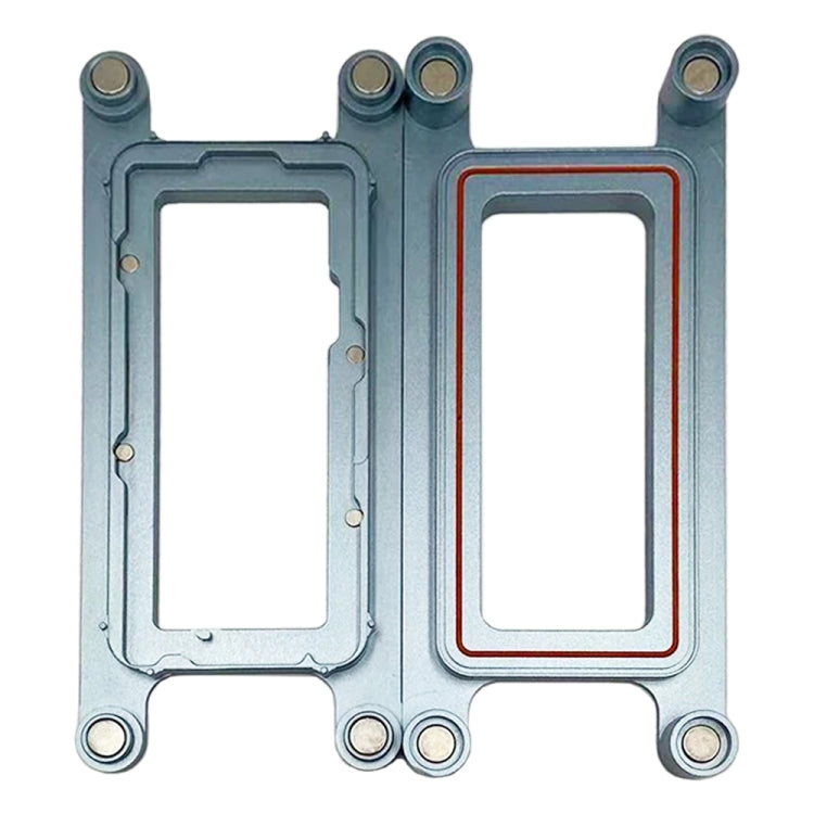 Support de stratification de presse de colle de cadre de lunette en verre d'affichage d'écran d'affichage à cristaux liquides pour l'iphone 12/12 Pro
