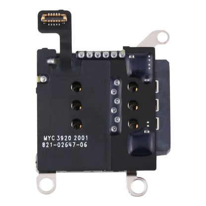 Prise de support de carte SIM unique avec câble flexible pour iPhone 12/12 Pro
