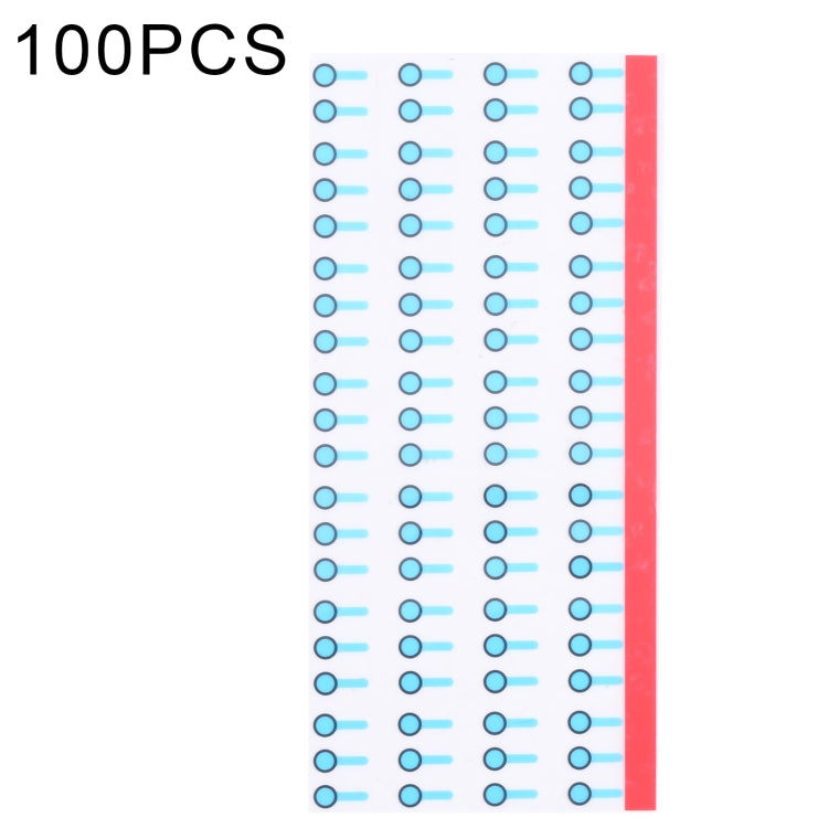 Coussinets en mousse éponge anti-poussière pour caméra frontale, 100 pièces (petit anneau) pour iPhone 12 Pro / 12 Pro Max / 12 / 12 mini
