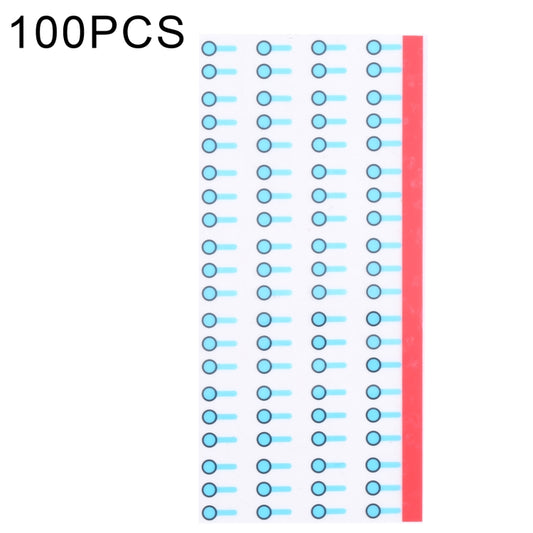 Coussinets en mousse éponge anti-poussière pour caméra frontale, 100 pièces (petit anneau) pour iPhone 12 Pro / 12 Pro Max / 12 / 12 mini