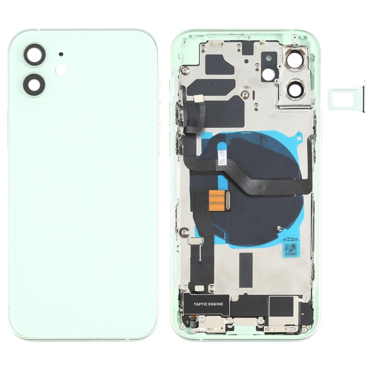Assemblage du couvercle arrière de la batterie pour iPhone 12