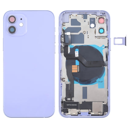Assemblage du couvercle arrière de la batterie pour iPhone 12