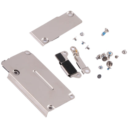 Ensemble de couverture de feuille de fer de batterie LCD avec autocollant + vis pour iPhone 12/12 Pro