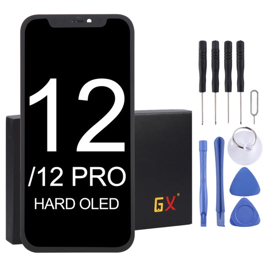 Écran LCD matériel GX OLED et assemblage complet de numériseur pour iPhone 12/12 Pro
