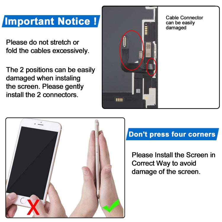 Écran LCD OLED souple JK pour iPhone 12 / 12 Pro