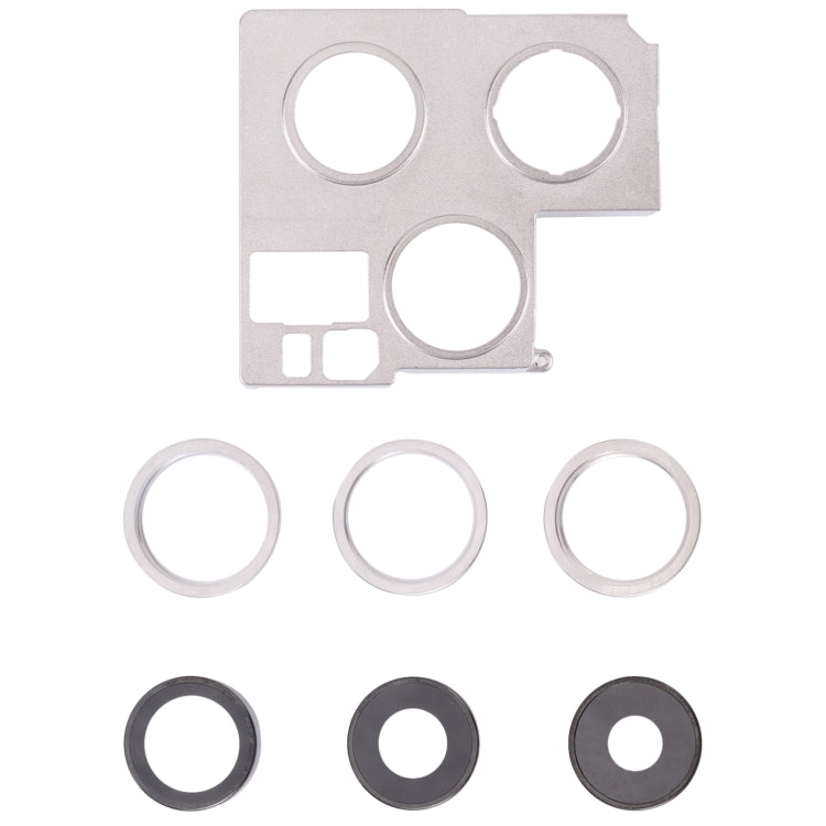 Couvercle d'objectif d'appareil photo avec support de retenue pour iPhone 13 Pro (graphite)