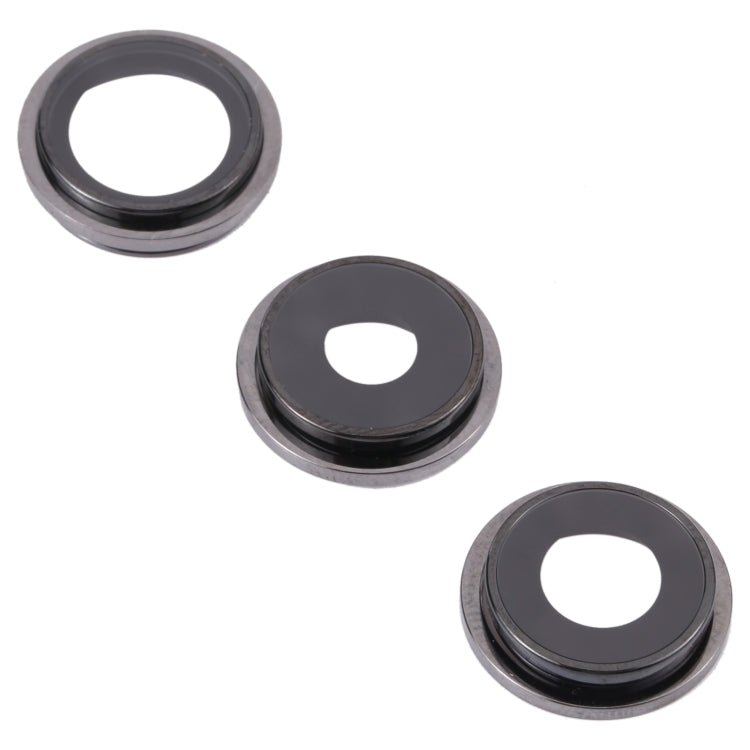 Couvercle d'objectif d'appareil photo avec support de retenue pour iPhone 13 Pro Max (graphite)