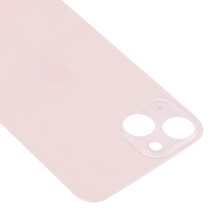 Couvercle de batterie arrière en verre avec grand trou de caméra de remplacement facile pour iPhone 13