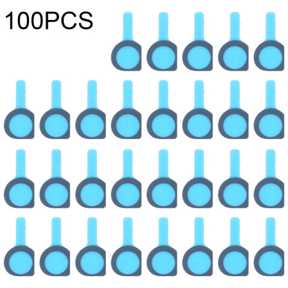 100 ensembles de coussinets en mousse éponge anti-poussière pour caméra frontale (grand anneau) pour iPhone 13 Pro / 13 Pro Max / 13 / 13 mini
