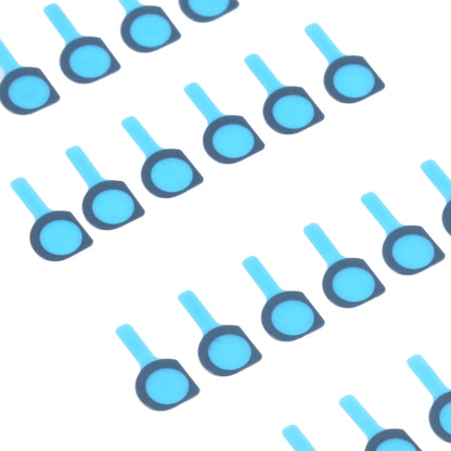 100 ensembles de coussinets en mousse éponge anti-poussière pour caméra frontale (grand anneau) pour iPhone 13 Pro / 13 Pro Max / 13 / 13 mini