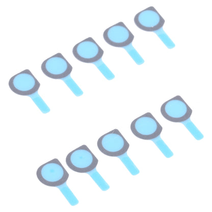 100 ensembles de coussinets en mousse éponge anti-poussière pour caméra frontale (grand anneau) pour iPhone 13 Pro / 13 Pro Max / 13 / 13 mini