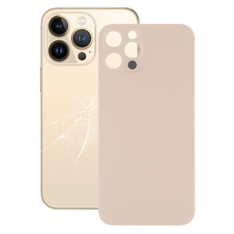 Couvercle de batterie arrière en verre avec grand trou de caméra, remplacement facile pour iPhone 13 Pro Max