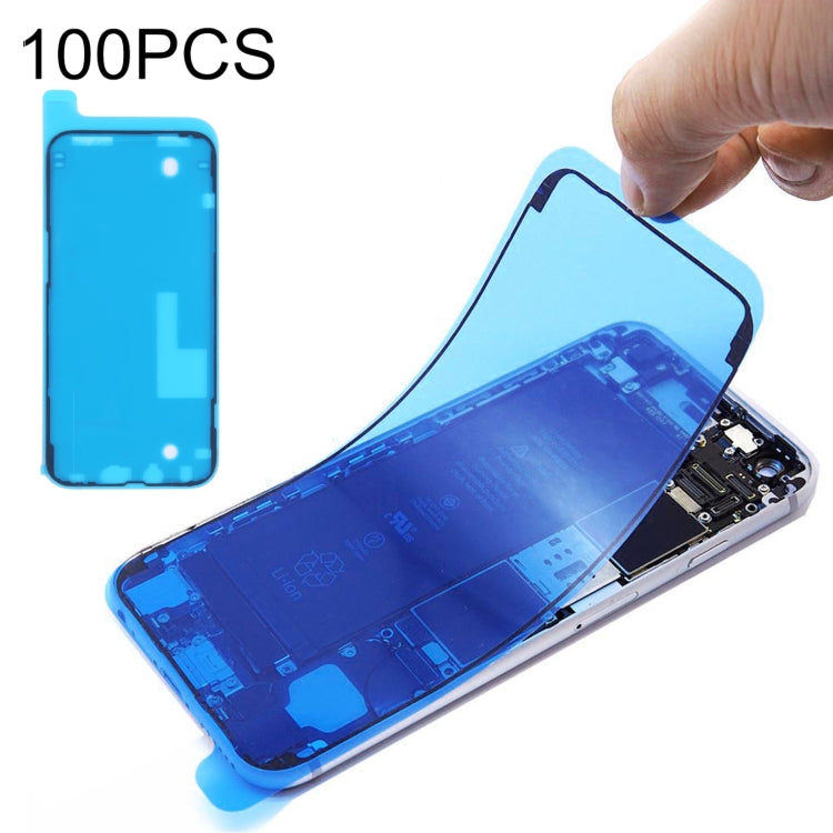 Autocollants adhésifs imperméables pour cadre LCD, 100 pièces, pour iPhone 13 Pro Max