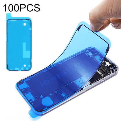 Autocollants adhésifs imperméables pour cadre LCD, 100 pièces, pour iPhone 13 Pro Max