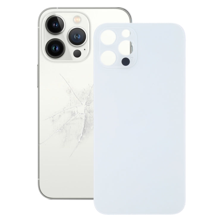 Couvercle de batterie arrière en verre avec grand trou de caméra, remplacement facile pour iPhone 13 Pro