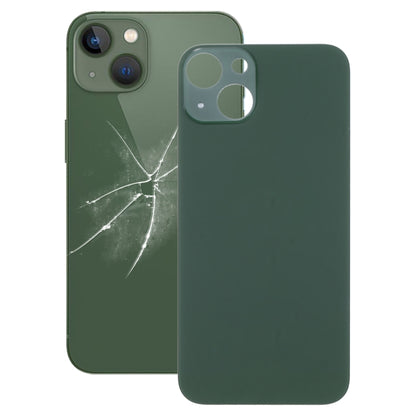 Couvercle de batterie arrière en verre avec grand trou de caméra, remplacement facile pour iPhone 13 mini