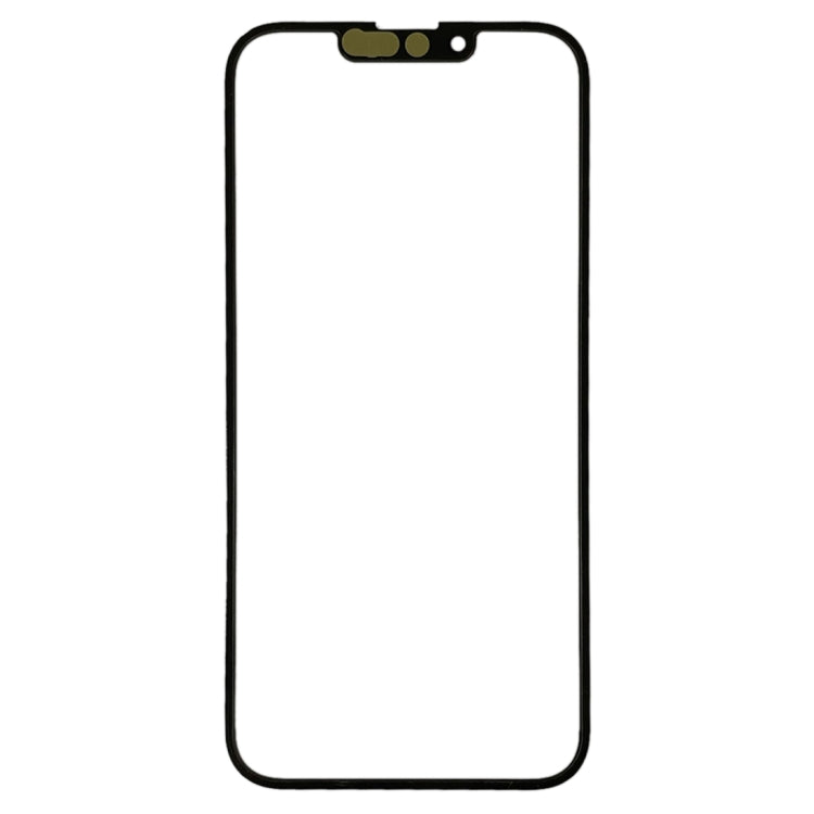 Lentille extérieure en verre de l'écran avant avec adhésif optiquement transparent OCA pour iPhone 13