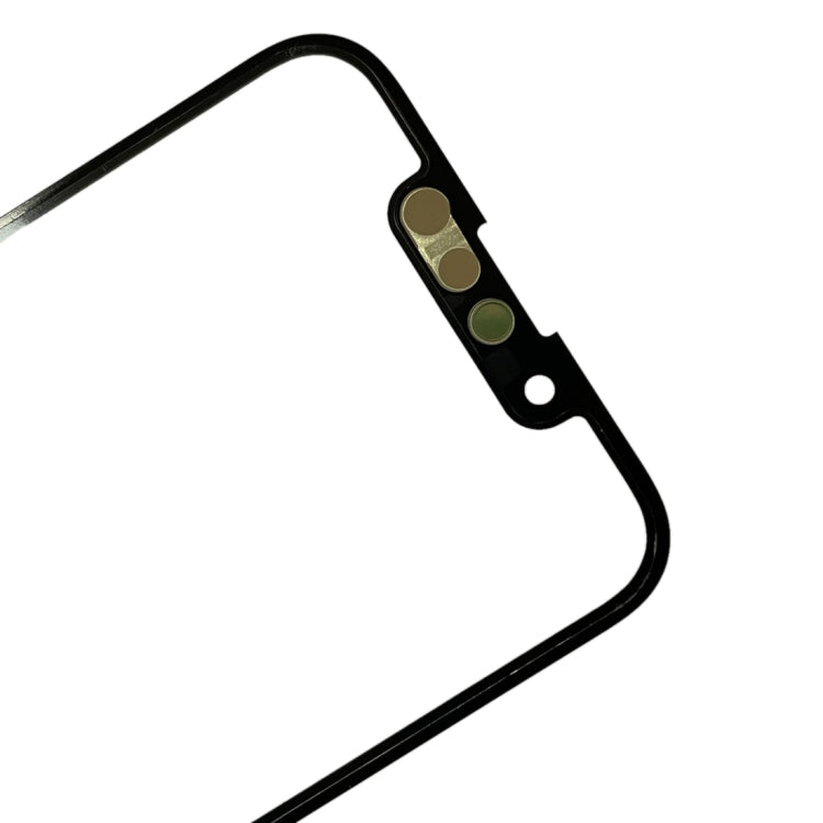 Lentille extérieure en verre de l'écran avant avec adhésif optiquement transparent OCA pour iPhone 13 mini