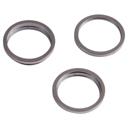 Lentille en verre de caméra arrière, 3 pièces, anneau de protection extérieur en métal pour iPhone 13 Pro