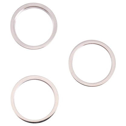 Lentille en verre de caméra arrière, 3 pièces, anneau de protection extérieur en métal pour iPhone 13 Pro