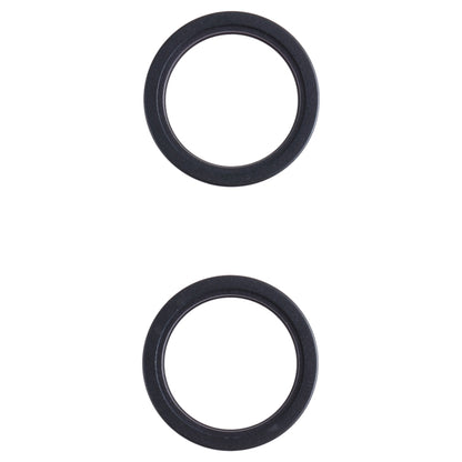Lentille en verre de caméra arrière, 2 pièces, anneau de protection extérieur en métal pour iPhone 13 mini
