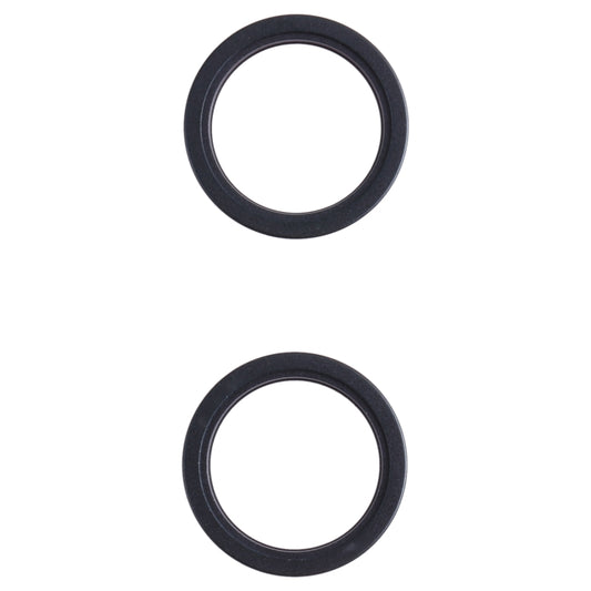 Lentille en verre de caméra arrière, 2 pièces, anneau de protection extérieur en métal pour iPhone 13 mini