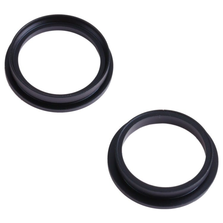 Lentille en verre de caméra arrière, 2 pièces, anneau de protection extérieur en métal pour iPhone 13 mini