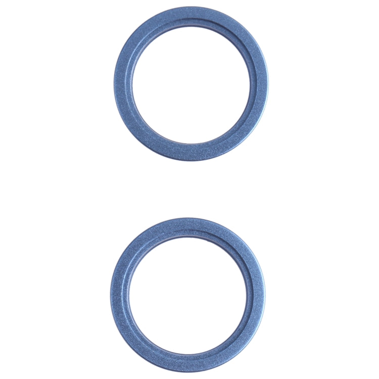 Lentille en verre de caméra arrière, 2 pièces, anneau de protection extérieur en métal pour iPhone 13 mini