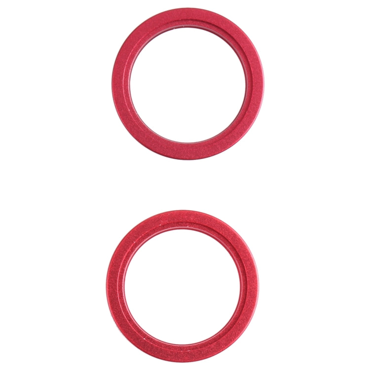 Lentille en verre de caméra arrière, 2 pièces, anneau de protection extérieur en métal pour iPhone 13 mini
