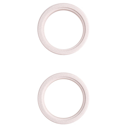 Lentille en verre de caméra arrière, 2 pièces, anneau de protection extérieur en métal pour iPhone 13 mini
