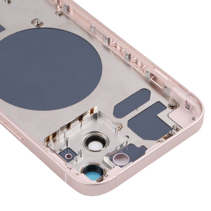 Couvercle du boîtier arrière avec plateau pour carte SIM, touches latérales et objectif d'appareil photo pour iPhone 13