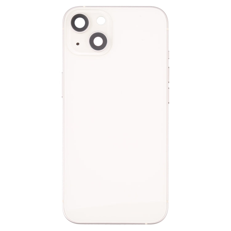 Coque arrière de batterie pour iPhone 13, avec touches latérales, plateau pour cartes, alimentation, câble flexible de Volume et Module de chargement sans fil