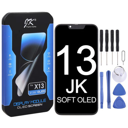 Écran LCD OLED souple JK pour iPhone 14, For iPhone 13 (JK Soft OLED)