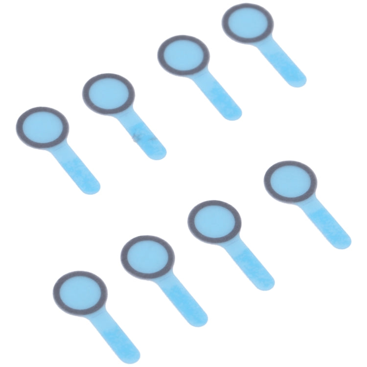 100 ensembles de coussinets en mousse éponge anti-poussière pour caméra avant (petit anneau) pour iPhone série 13