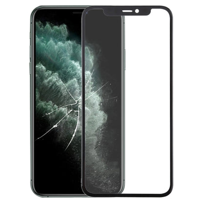 Lentille extérieure en verre de l'écran avant + adhésif OCA optiquement transparent pour iPhone 11 Pro