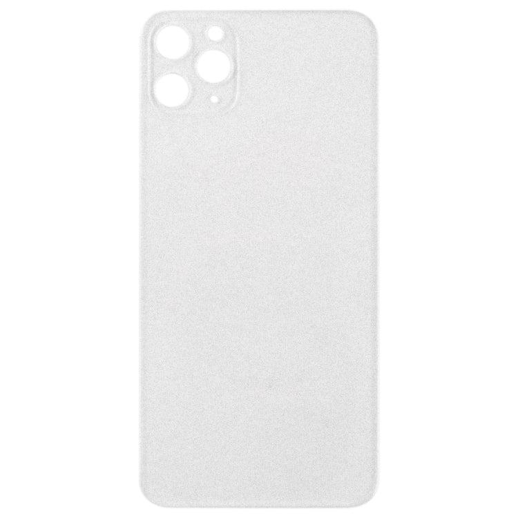 Couvercle arrière de batterie en verre givré transparent pour iPhone 11 Pro