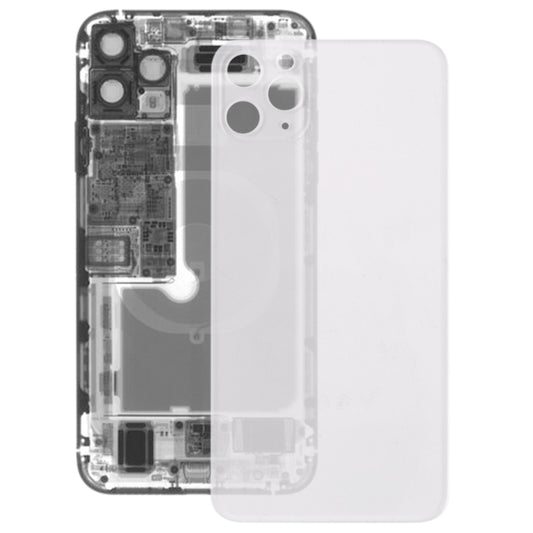 Cache arrière de batterie en verre transparent pour iPhone 11 Pro