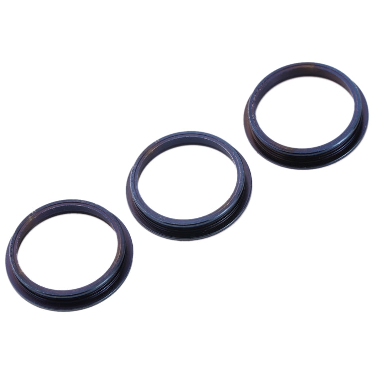Anneau de protection en métal pour lentille de caméra arrière, 3 pièces, pour iPhone 11 Pro et 11 Pro Max
