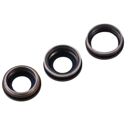 Lunette de caméra arrière 3 PCS avec cache d'objectif pour iPhone 11 Pro / 11 Pro Max