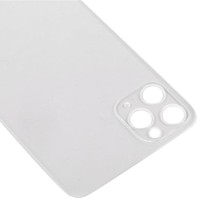 Couvercle arrière de batterie en verre givré transparent pour iPhone 11 Pro Max