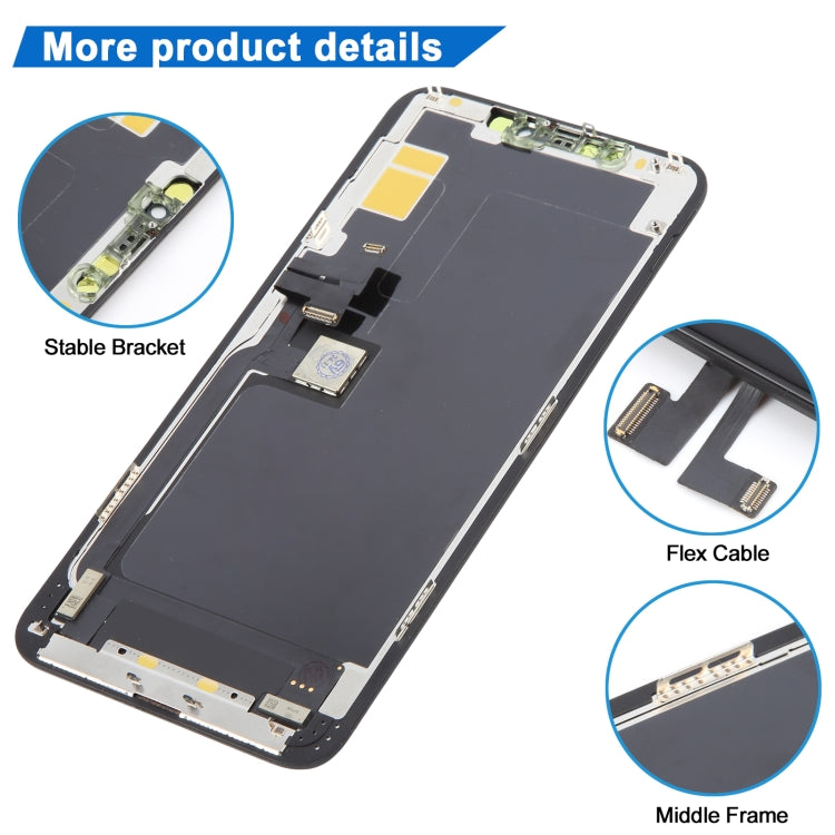 Écran LCD YK OLED pour iPhone 11 Pro Max avec assemblage complet de numériseur
