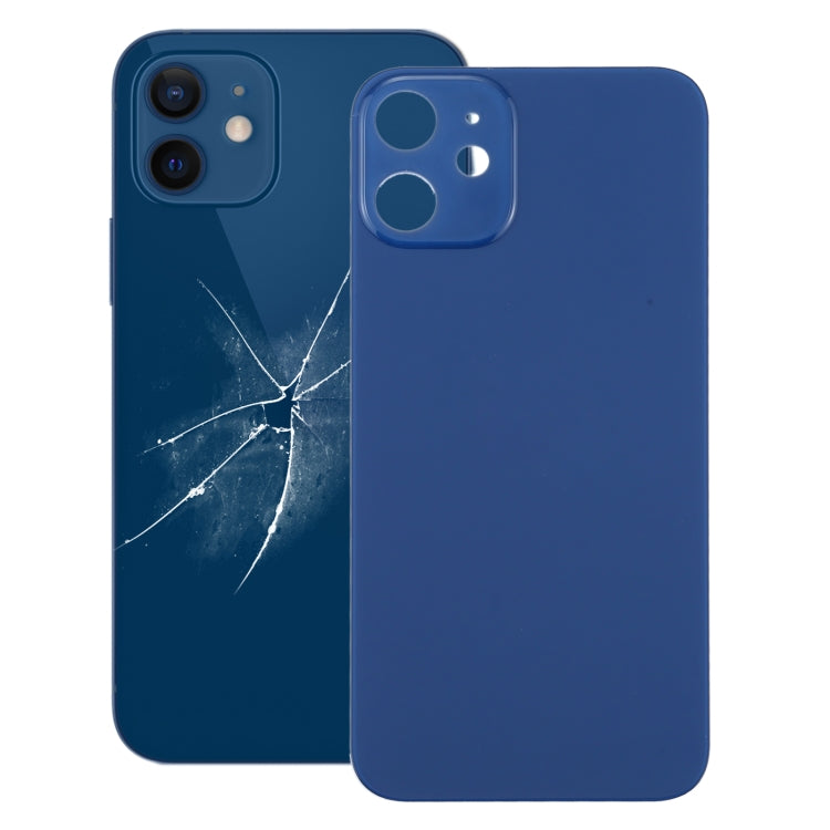 Couvercle de batterie arrière à grand trou de caméra de remplacement facile pour iPhone 12 Mini