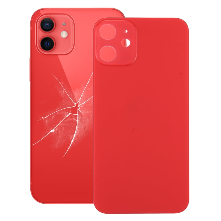 Couvercle de batterie arrière à grand trou de caméra de remplacement facile pour iPhone 12 Mini
