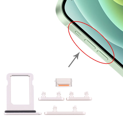 Tiroir Carte SIM + Touches Latérales pour iPhone 12 Mini