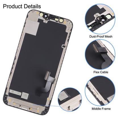 Écran LCD matériel GX OLED et assemblage complet de numériseur pour iPhone 12 mini