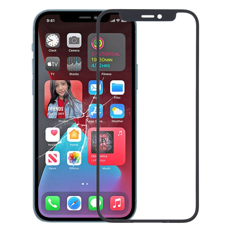 Lentille extérieure en verre de l'écran avant pour iPhone 12 Pro Max
