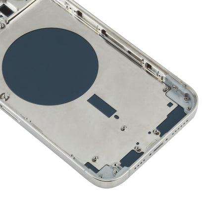 Couvercle du boîtier arrière avec plateau pour carte SIM, touches latérales et objectif d'appareil photo pour iPhone 12 Pro Max